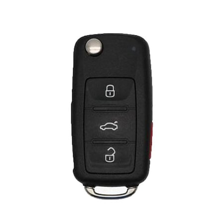 Keyless Factory KeylessFactory: REMOTE FLIP KEY SMART ACCESS FOR VOLKSWAGEN TOUAREG FCC KR55WK45032 CHIP PCF 7945A RFK-VW-5032